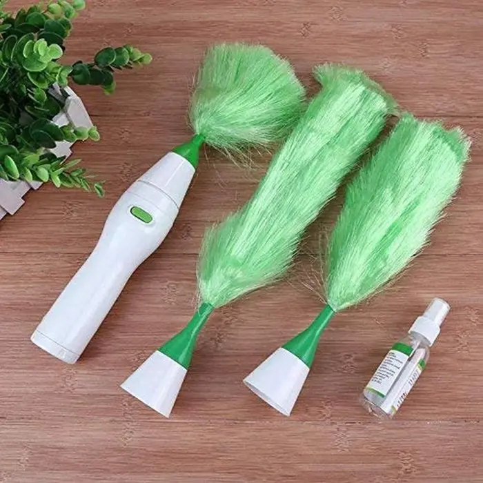 Newest Go Duster Cell Operating Feather Duster Dust Cleaning Brush