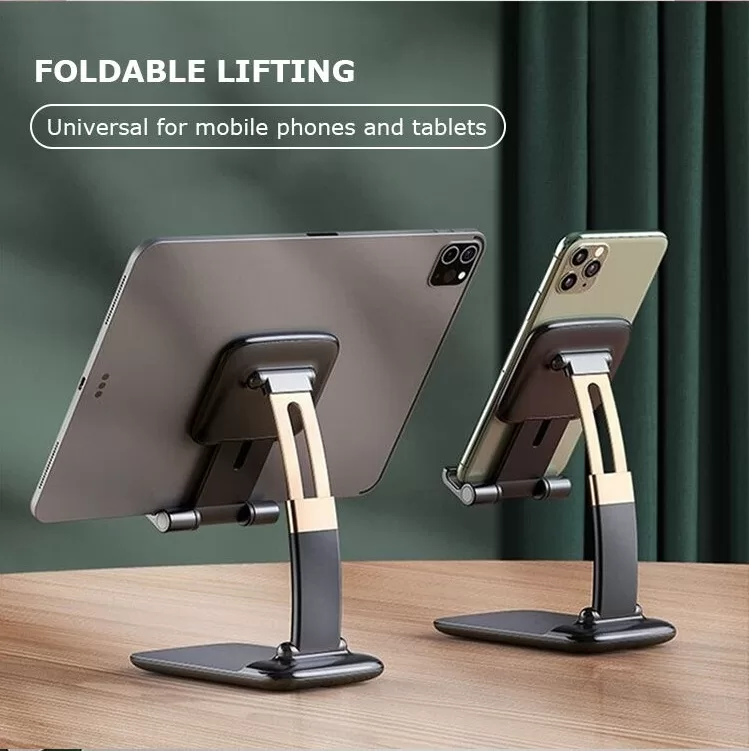 Universal Tablet Phone Holder Folding Desktop Mobile Phone Stand