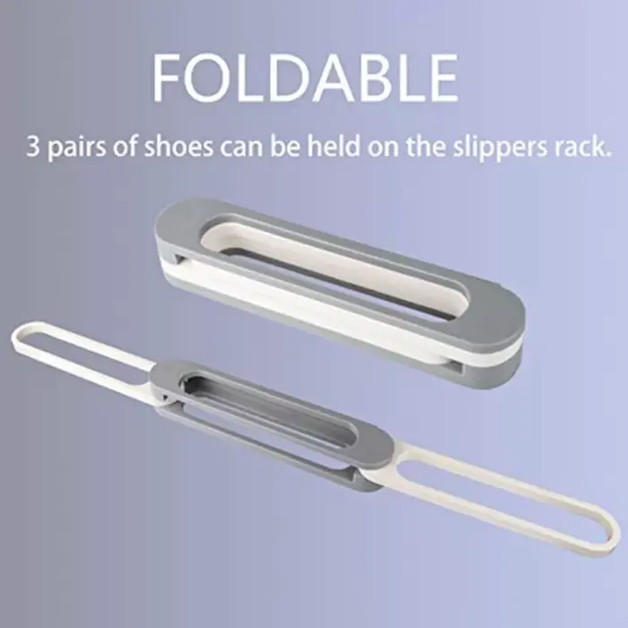 3 In 1 Foldable Shoe Holder Wall Mounted Self Adhesive Wall Storage