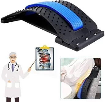 Back Stretcher Back Pain Relief Lumbar Spine Board Deck