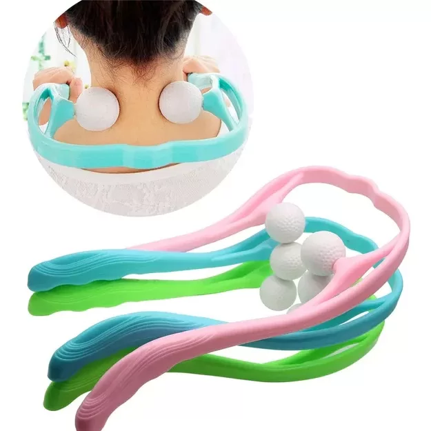 Handheld Neck Massager Portable Deep Tissue Dual Trigger