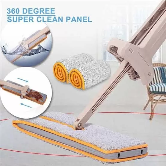 Lazy Mop Handheld Double-sided Flat Mop Hand-free Wash