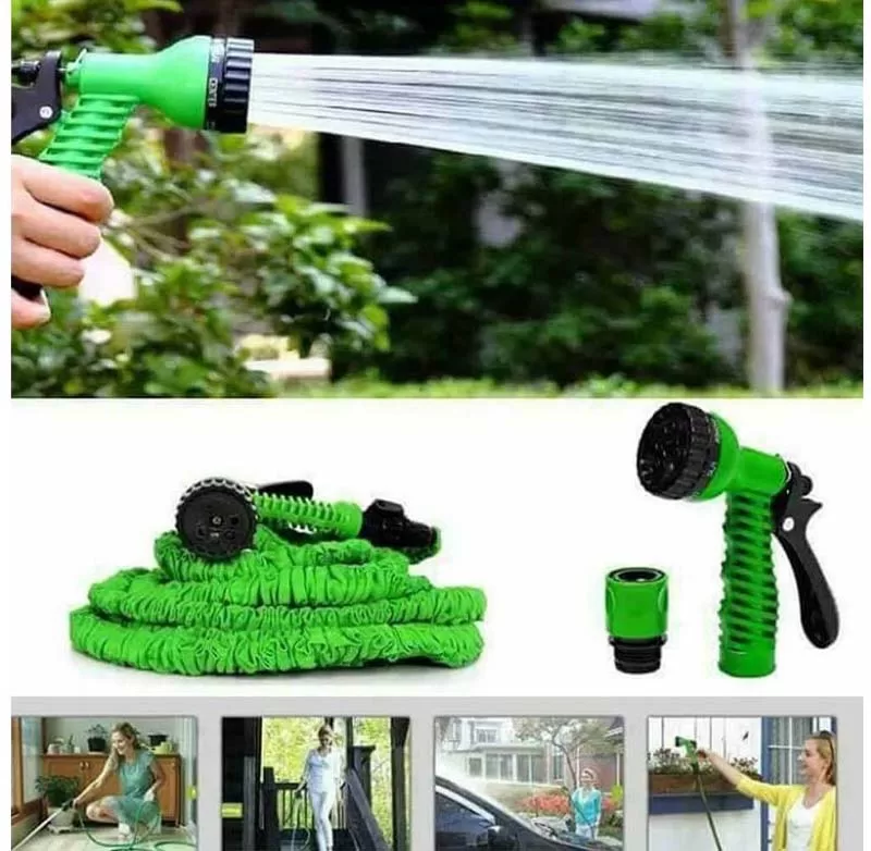 Magic Hose Water Pipe 100 Ft Expandable Flexible Garden Hose Water Sprayer