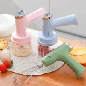 Rechargeable Handheld Electric Portable Food Blender Vegetable Cutter, Chopper, Egg Beater
