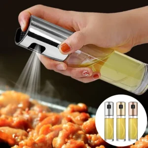 Cooking Oil Spray Bottle Pump Glass Oil Pot Leak-proof Drops Sprayer