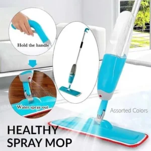 Healthy Spray Mop Microfiber Aluminium Floor Cleaning Mop 360°rotating