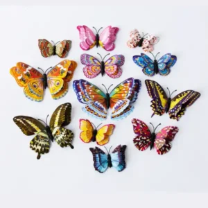 High Quality 3D Butterfly Wall Sticker Butterfly Bedroom Decoration Sticker