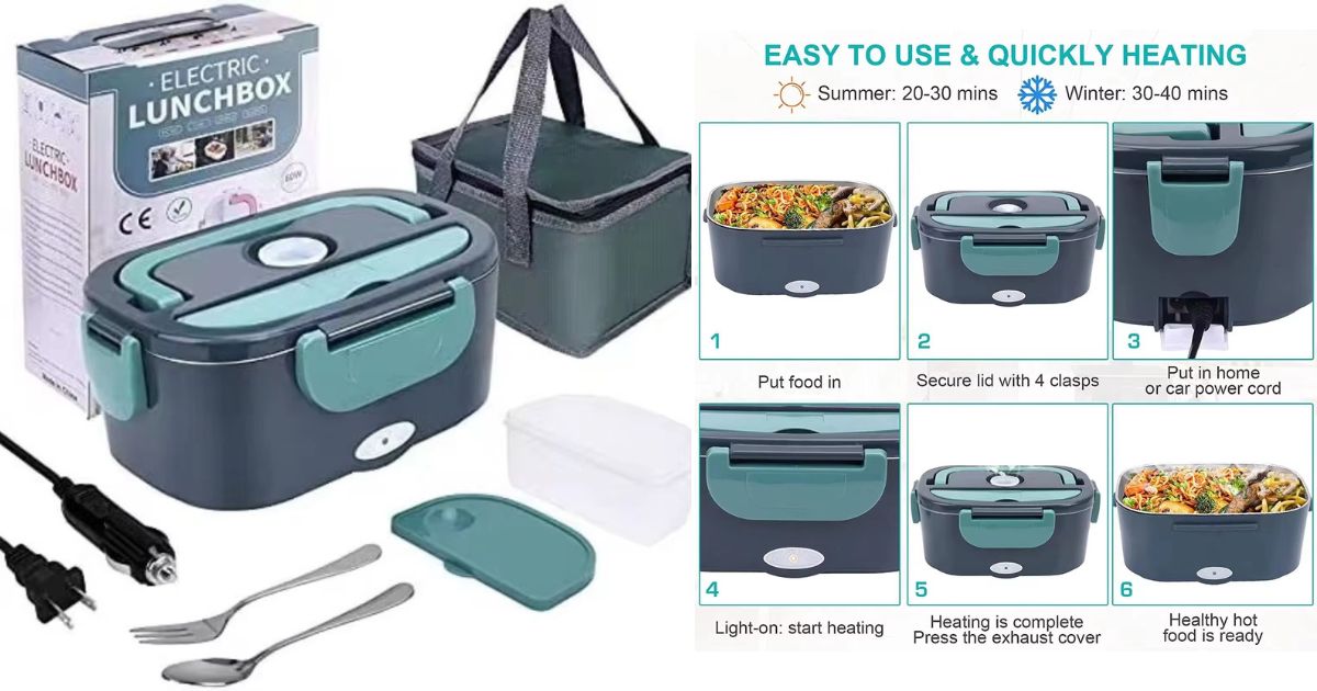 The Modern Solution for On-the-Go Meals: The Electric Lunch Box