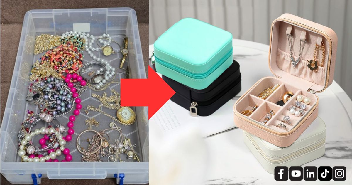 Leather Jewellery Storage Box A Must Have for Every Traveler