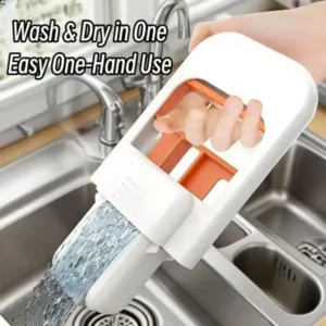 Foldable Mini Sponge Mop – Portable Self-Squeezing Cleaner